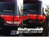Taillight Overlays for Jeep Grand Cherokee (2011 - 2013)