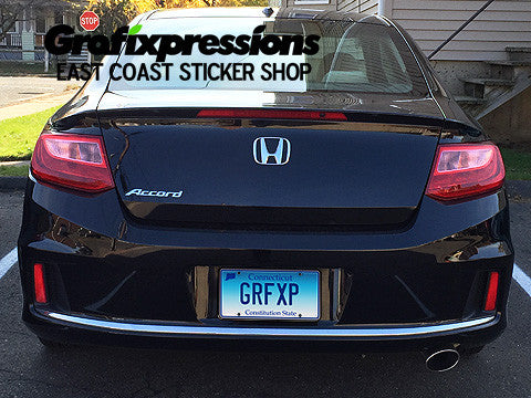 Taillight Overlays for 9thGen Honda Accord Coupe (2013 - 2014)
