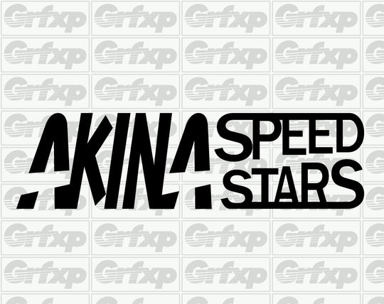 Akina Speed Stars (Initial-D) Sticker