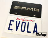 Create Your Own Custom License Plate