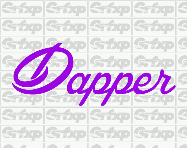 Dapper Sticker