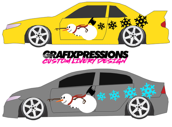 Frosty the Snowman - Custom Vehicle Livery Graphics