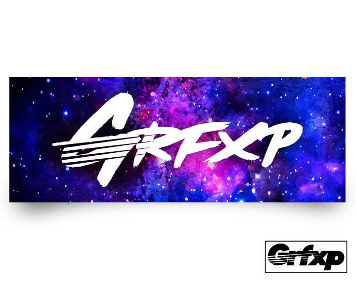 GRFXP Deep Space Slap Sticker
