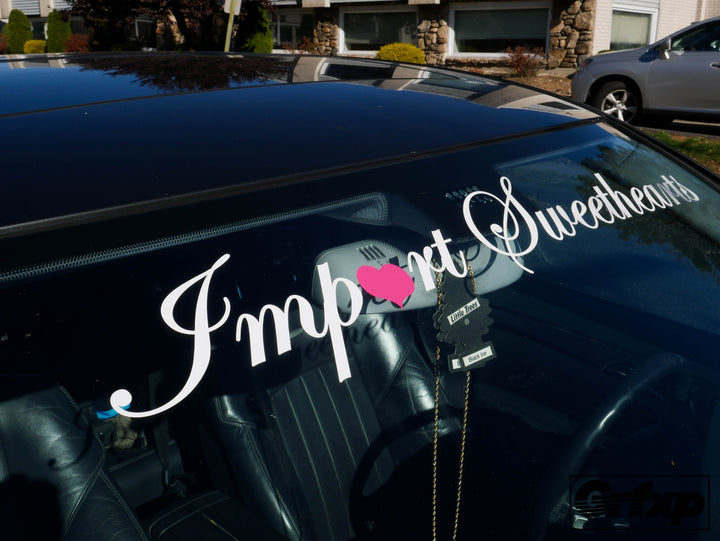 Import Sweethearts Crew Banner