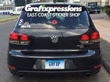 Taillight Overlays for MK6 VW Golf / GTI / Golf R (2dr/4dr)