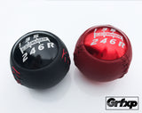 Mugen "RR" Aluminum Leather Wrapped 6-Speed Shift Knob