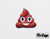 Poop Emoji Printed Sticker (two pack)