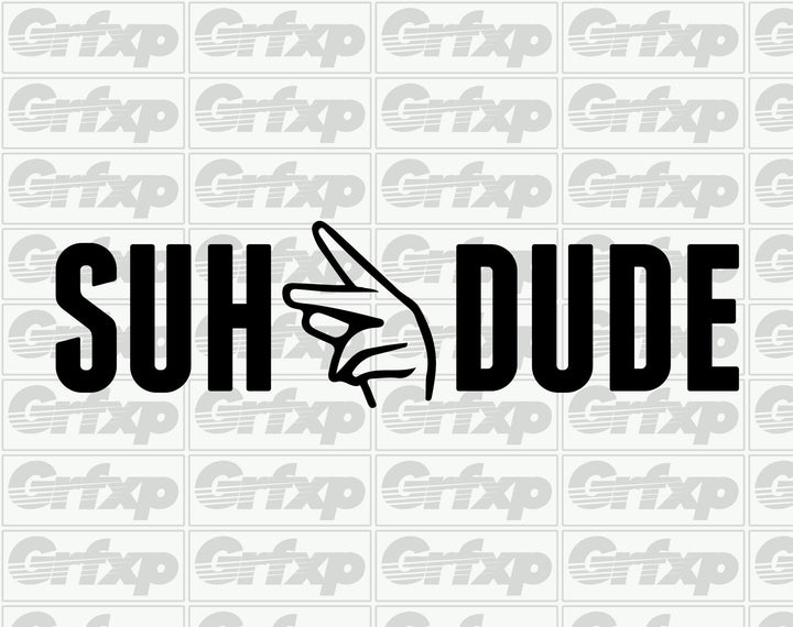 Suh Dude Sticker