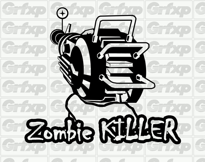Zombie Killer Sticker